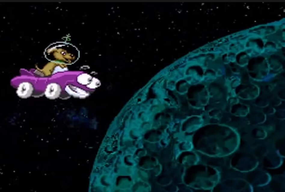 Putt-Putt Goes to the Moon - геймплей игры Panasonic 3do